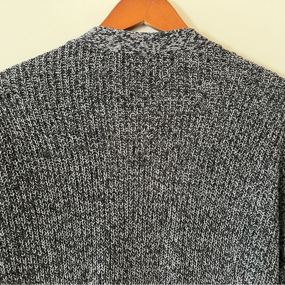St. John’s Bay Charcoal long Knit Open Cardigan Women’s Size Medium - Picture 7 of 15